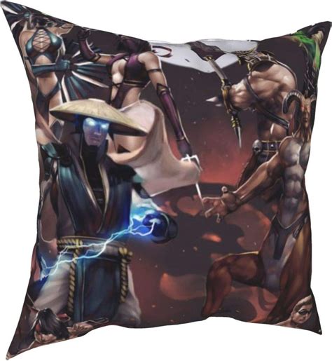 Ztxvhpxmnsc Mortal Kombat Throw Pillow Cases Sofa Art