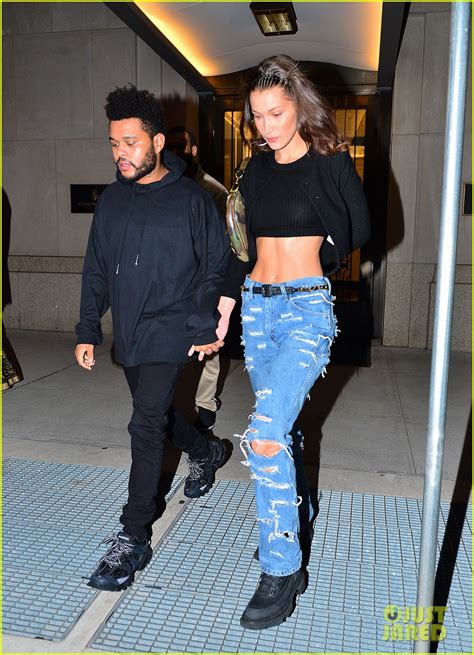 Isabella khair hadid (born october 9, 1996) is an american model. Bella Hadid & The Weeknd Get In Quality Time After Fashion ...