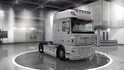 Euro Truck Simulator 2 обзор мода Daf Xf 105 тюнинг Youtube