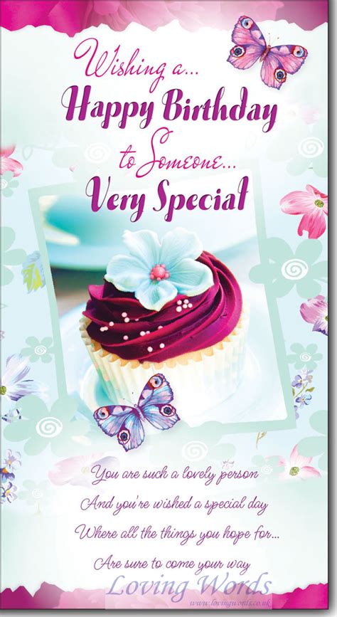 Someone Special Birthday F Greeting Cards By Loving Words