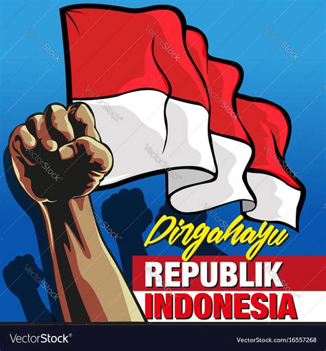 Merah Putih Vector Png Images Dirgahayu Indonesia Merdeka Merah Putih