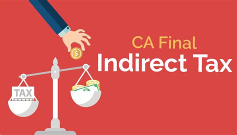Ca Final Indirect Tax Idt 2020 All Details — Ca Wizard