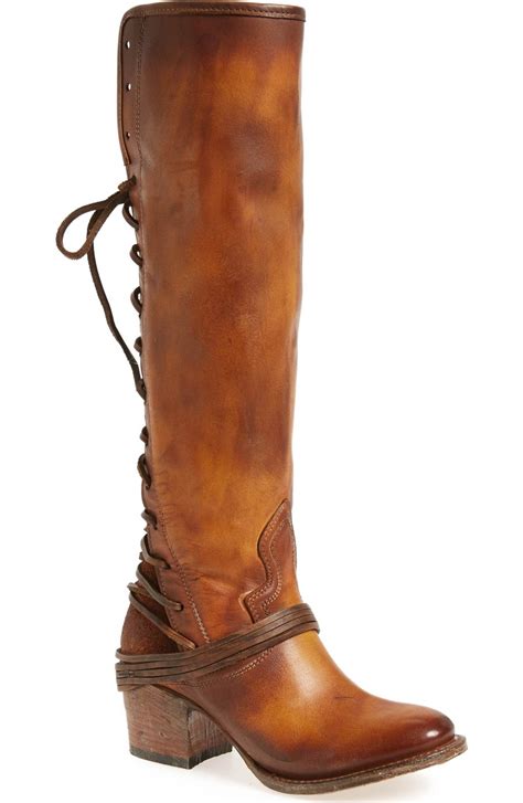 Freebird By Steven Coal Tall Leather Boot Women Nordstrom
