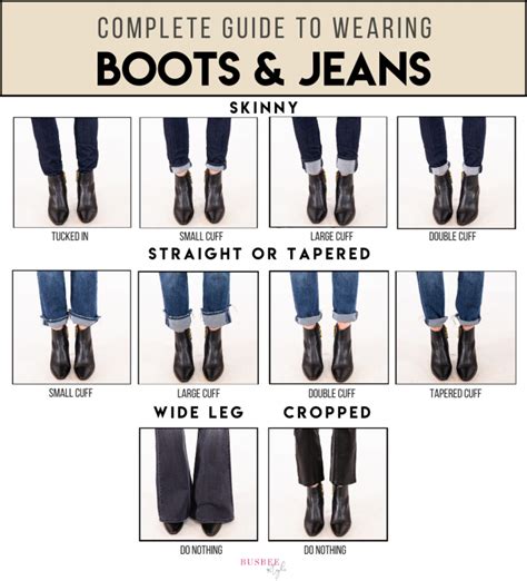 Complete Guide And Quick Tips On Wearing Boots With Jeans Ankle Boots With Jeans How To Wear