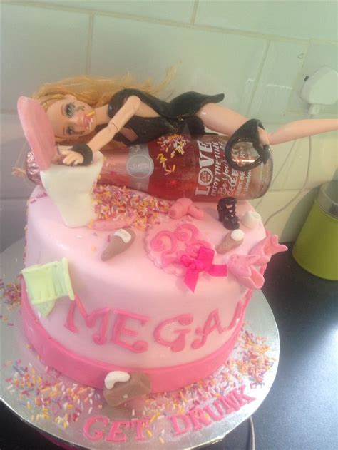 Drunken Barbie Cake Barbie Cake Birthday Cake Cake