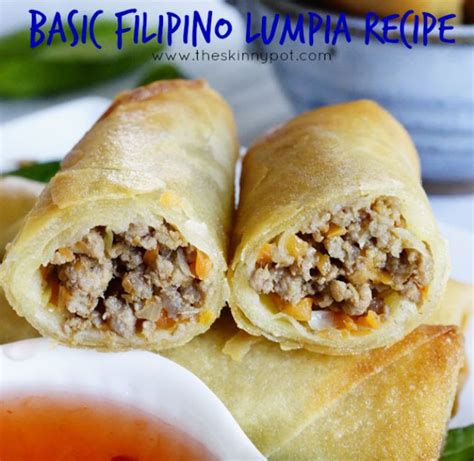 Easy Filipino Lumpia Recipe