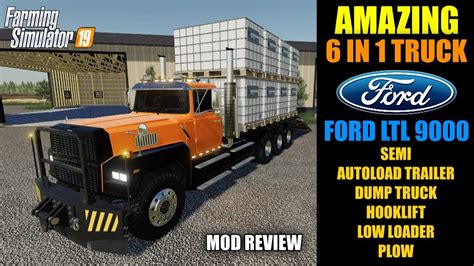 Amazing Ford Ltl 9000 6 In 1 Truck Updated Mod Review Youtube