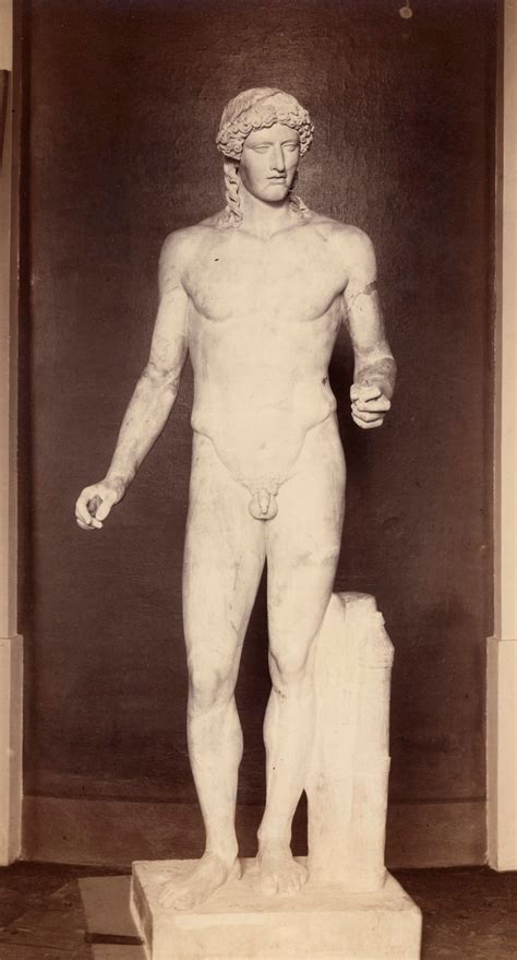 Photograph Of A Roman Copy Of The Kassel Apollo Attributed To Phidias Works Of Art Ra