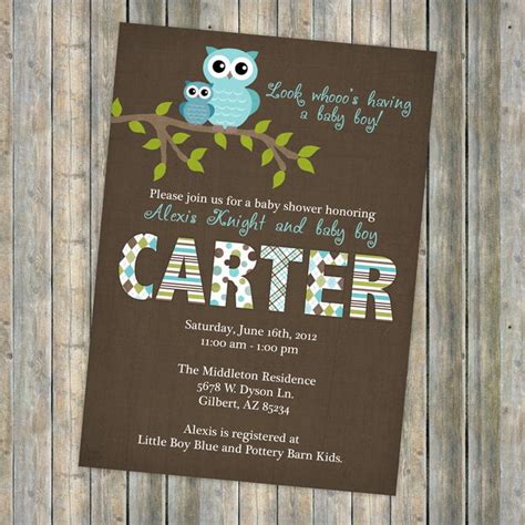 Related posts for 25 owl baby shower invitations templates. Baby Boy Shower Invitations Wording | FREE Printable Baby ...