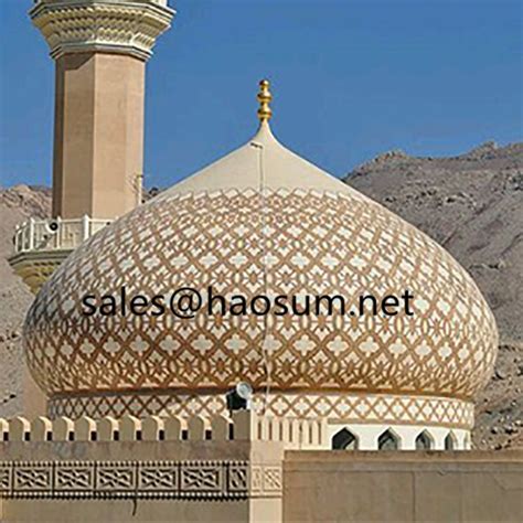 mosque dome product foshan haosum building material co limited stained glass dome