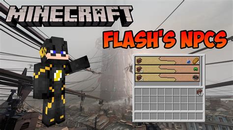 Minecraft Flashs Npcs Mod Quests And Trades Update Teaser Youtube