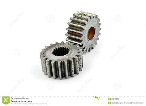 Cog Gears Mechanism Closeup. Stock Photo - Image of mechanism, metal: 83047296