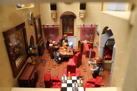 Gryffindor Common Room Lego Hogwarts Castle Popsugar Tech Photo 5