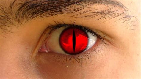 Naruto Nine Tails Eye Contacts Zona Naruto