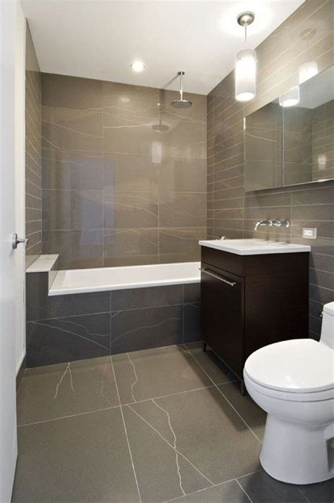 You can use them on the wall behind the sink area just like this bathroom, or you can use them also in your shower walls. 30 Best images about Small bathroom floor tile ideas on ...