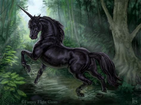 Black Unicorn By Feliciacano On Deviantart