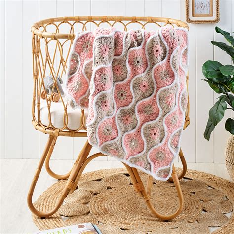 Bella Baby Baby Crochet Chenille Throw Project Spotlight Australia