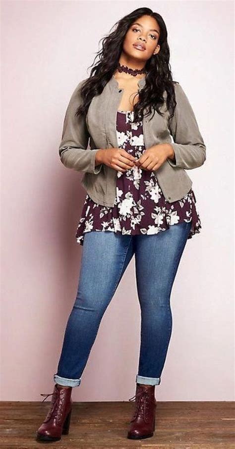curvy winter outfits for plus size ladies fashion style