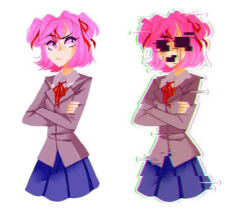 218 Best Ddlc • Natsuki Images On Pinterest Fan Art Fanart And Literature