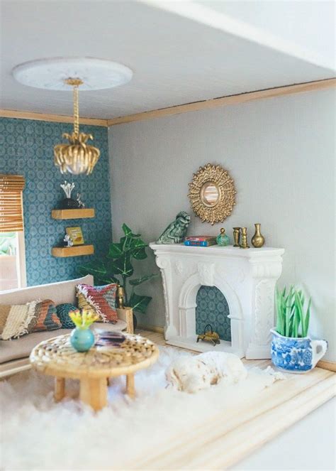 Dollhouse Living Room Reveal Alice Wingerden Dollhouse Living Room