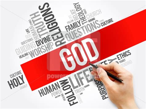 GOD word cloud collage religion concept background Stock Photo 61664
