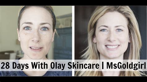 28 Days Of Olay Skincare Msgoldgirl Youtube