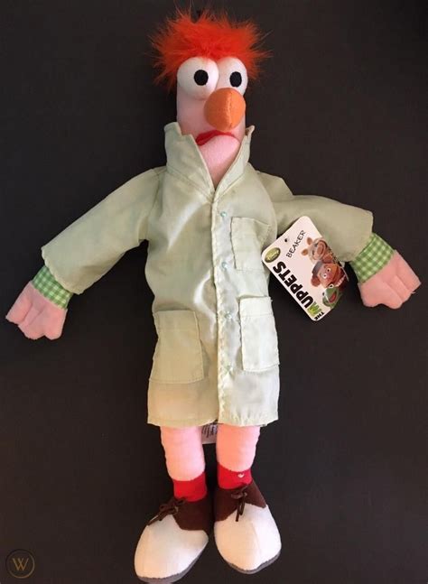 Jim Henson Muppets Beaker Plush 17 Authentic Disney Store Stuffed Doll