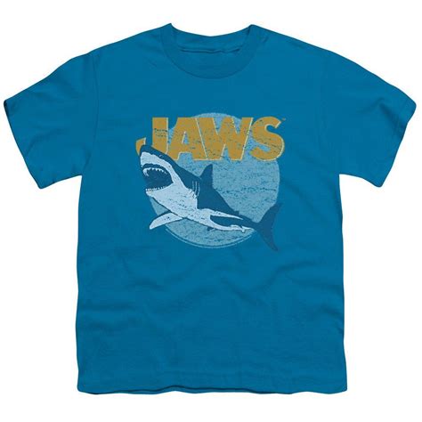 Jaws Day Glow Youth T Shirt Movie T Shirts Day Glow