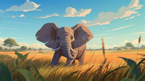 Anime Elephant Stock Illustrations 858 Anime Elephant Stock
