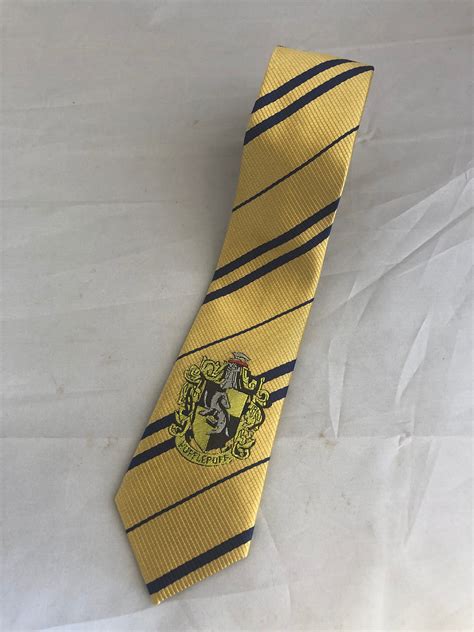 Harry Potter Necktie Choose A House Tie Gryffindor Etsy Uk