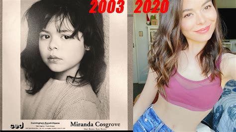 Icarly before and after 2020 (the television series icarly then and now 2020) subscribe : Miranda Cosgrove 2020 - YouTube