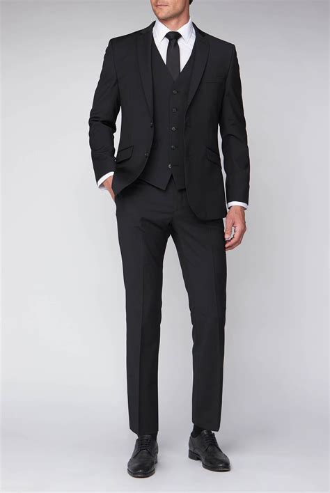Scott By The Label Black Classic Fit Suit Uk