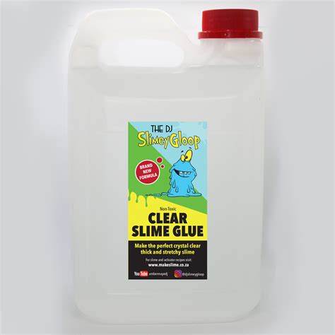 Clear Slime Glue Bulk 5l X 4