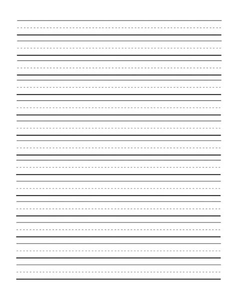 Printable Lined Paper For 2nd Grade Lined Paper You Can Lined Paper