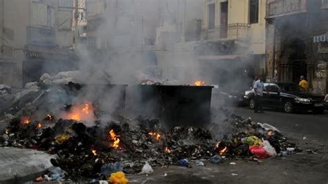 Lebanons Capital Drowning In An Ocean Of Trash News Al Jazeera