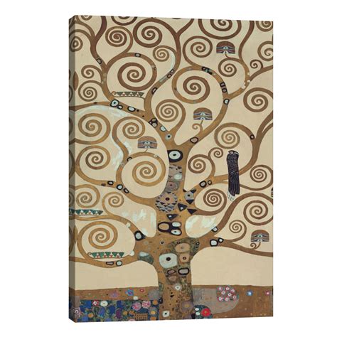 The Tree Of Life Tree Detail Gustav Klimt Iconic Klimt Touch Of