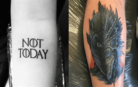 Youll Never Go A Day Without Game Of Thrones With These Awesome Tattoos