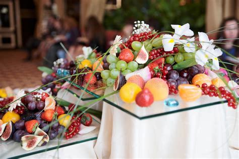 Fruits On Banquet Table Stock Image Image Of Food Banquet 15963169