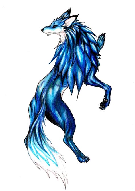 Blue Wolf By Demoniobodrio On Deviantart