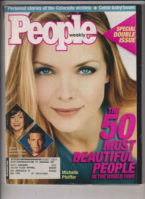 People Mag 50 Most Beautiful People Michelle Pfeiffer May 10 1999 031