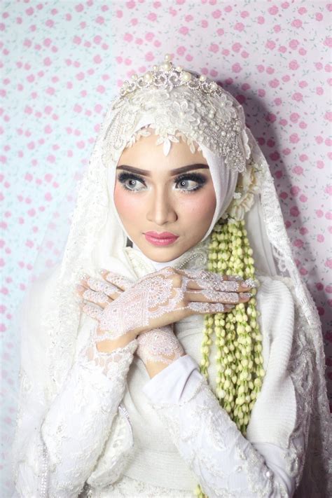 muslim bridal makeup with hijab terkini meiyurita