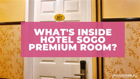 What’s Inside Hotel Sogo Premium Room Travel With Karla