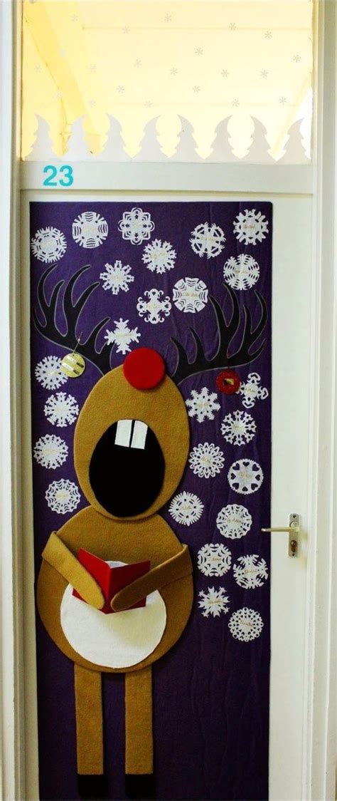 10 Funny Christmas Door Decorating Ideas Decoomo