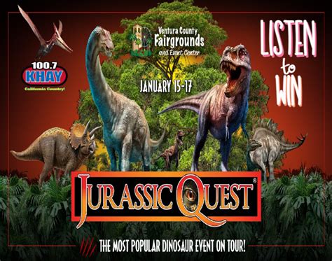Jurassic Quest Ticket Contest Khay Fm