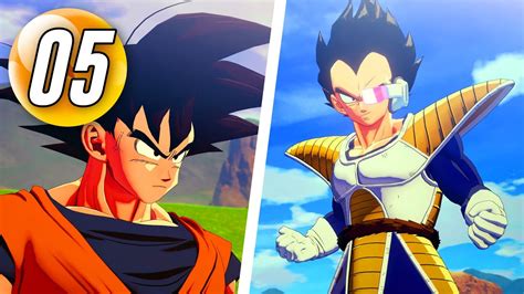 Dragon Ball Z Kakarot Part 5 Goku Vs Vegeta Boss Fight Youtube
