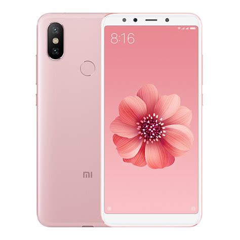 Xiaomi Mi 6x 599 Inch 6gb 128gb Smartphone Pink