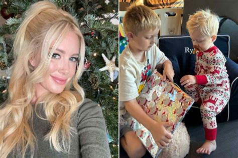 Heidi Montag Shares Sweet Photos Of Sons Ryker And Gunner Opening Presents On Christmas Morning