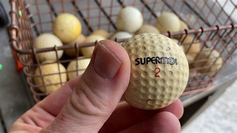 Vintage Golf Ball Reveal Part 6 Vintage Golf Golf Ball Ball
