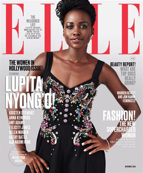 Lupita Nyongo Elle Magazine November 2016 Cover