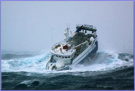 Amazing Images Blog Very Rough Water And Fishing On The Grand Banks